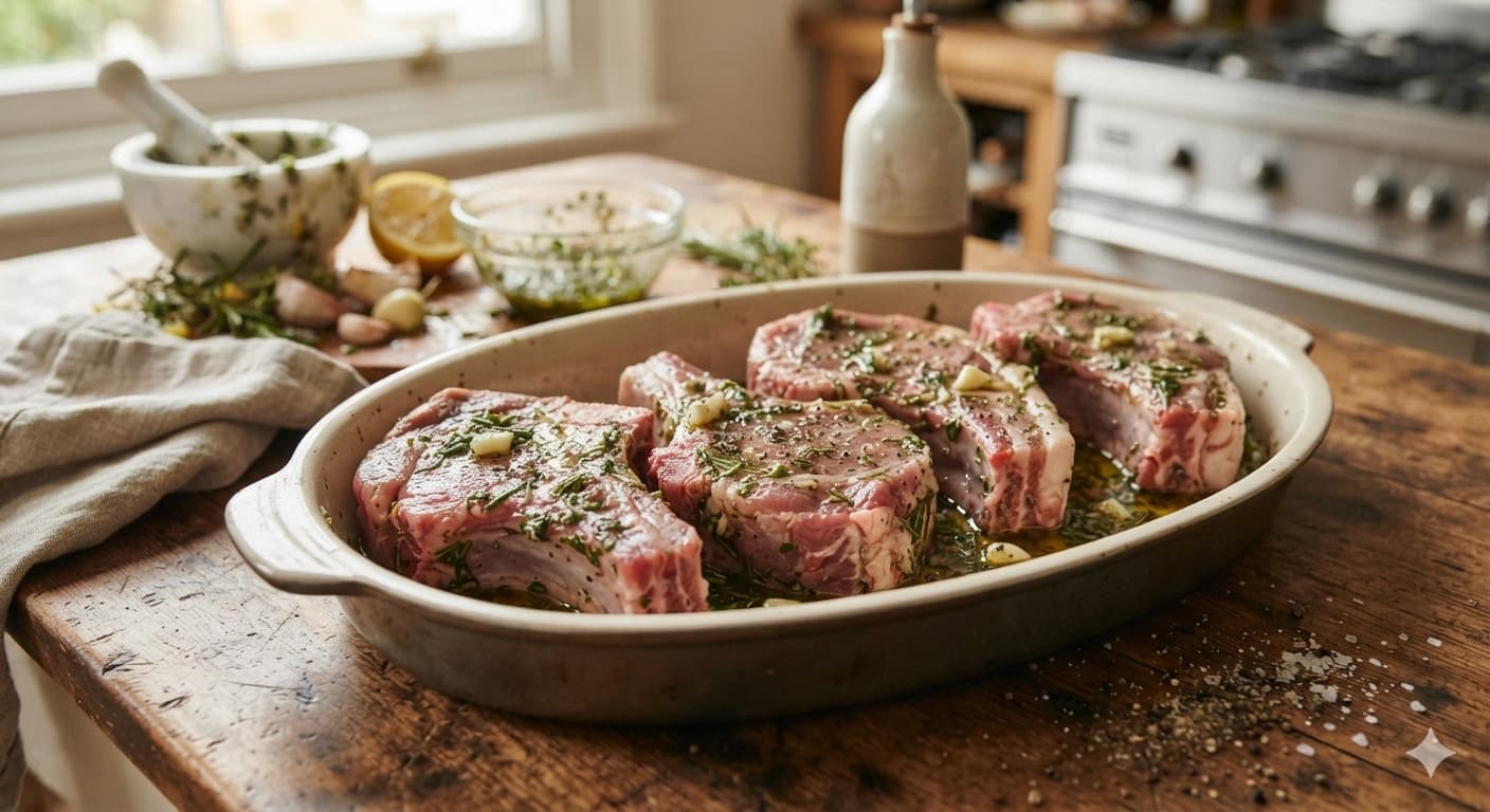 Cote de veau mariné ( le kilo )
