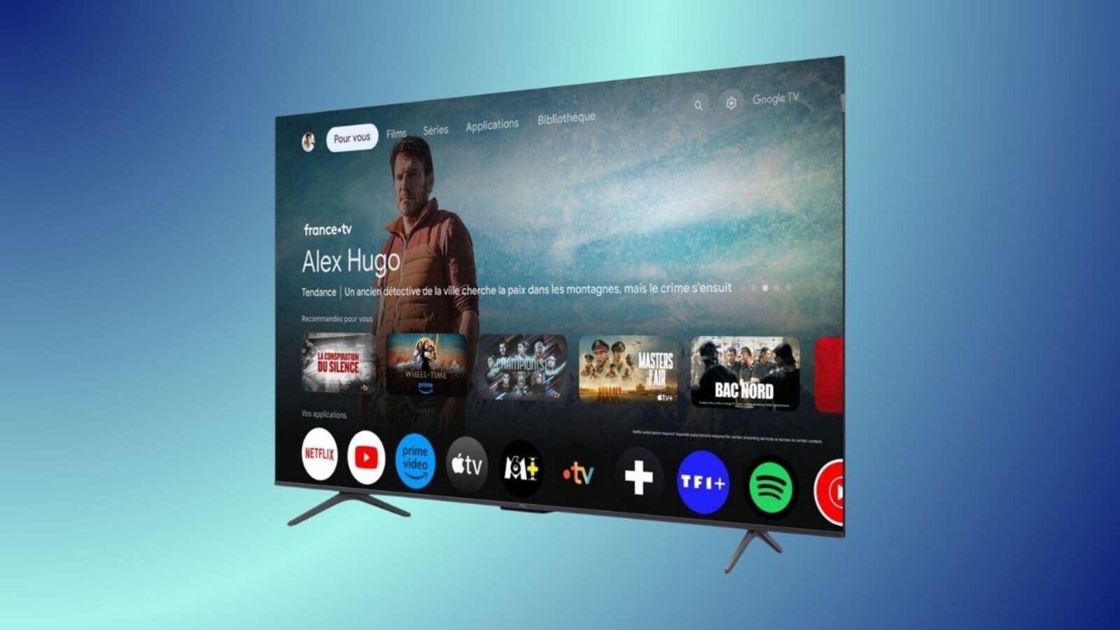 Téléviseur intelligent ROCH 75″ + Android