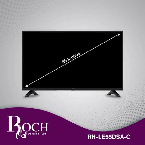 Téléviseur intelligent ROCH 55″ + Android